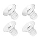 Gotocut Flange Inserts 17Mm 19Mm 4Pcs Compatible With Spectra Elvie Medela Willow Go Bellababy 24Mm Flange/Shields Wearable Brea