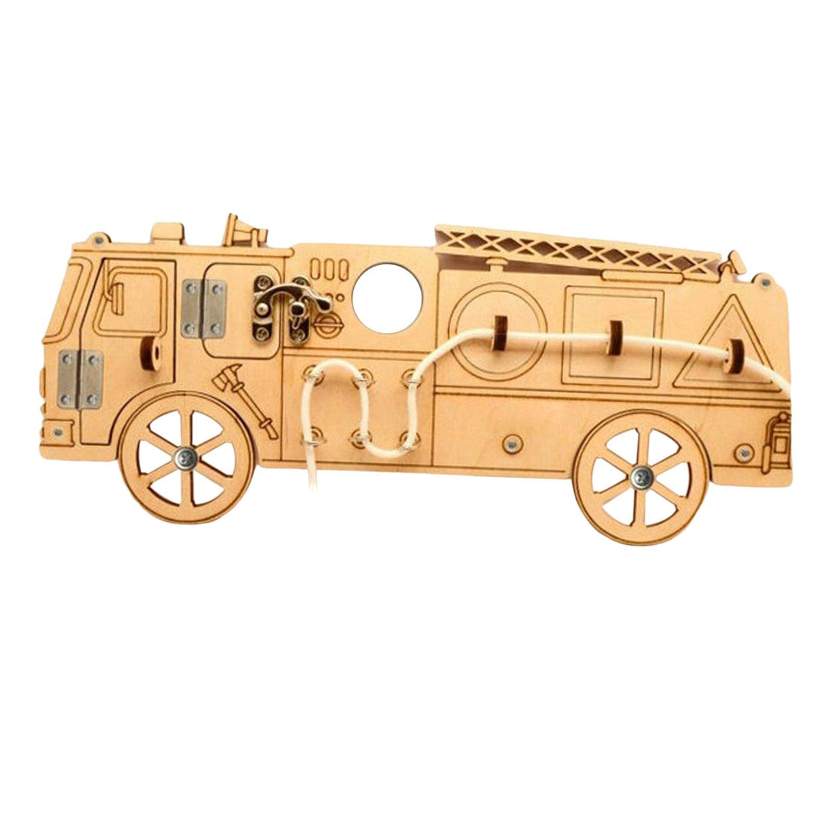 ATORSE Kids Busy Board DIY Material Activity Sensory Board Parts for Toddler Gifts Vehicles|Baby | Toys for Baby | Developmental