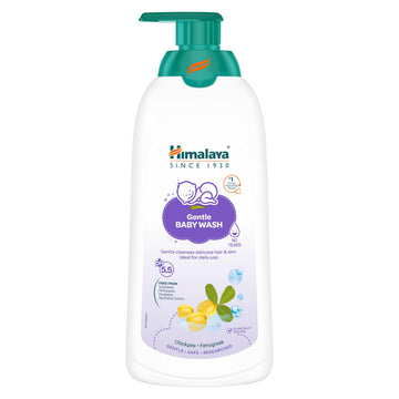 Himalaya Gentle Baby Wash 600Ml | No Tears Formula |With Chickpea And Green Gram| Cleansing BabyS Gentle Skin