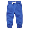 Cuteon Unisex Toddler Jogger Pants Kids Cotton Elastic Waist Winter Baby Sweatpants Pants 4Years Blue