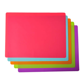 Placemats For Kids, Silicone Placemat For Dining Kitchen Table, Waterproof Dining Mat For Kids Baby Toddler, Reusable, Easy To C