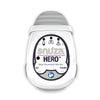 Snuza Hero Baby Monitor: Alerts When No Movement Detected, Gentle Vibration Pre-Alerts, Attaches to Nappy, No WiFi/Bluetooth, Me