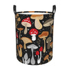 Pevtufa Various Mushrooms Foldable Laundry Basket Organizer,Fabric Clothes Toy Storage Basket Nursery Hamper Storage Bin For Hou