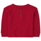 The Childrens Place Baby Boys And Toddler Boy Long Sleeve Thermal Henley Top Shirt, Classicred, 18-24 Months Us