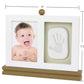 Plushible Bridging Miles With Smiles Casting Kit - Baby Keepsake & Dog Paw Print Kit For Newborn - Inkless Plaster For Foot & Ha