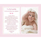 1St Father'S Day Together From Daughter To Daddy, Custom Gift With Name And Photo Of New Baby Girl, 8X10 Inch Print