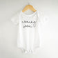 Bump And Beyond Designs Baby-Girls Surprise Pregnancy Announcement For Grandparents Coming Soon Leotard White, 0-3 Months