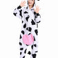 Canasour Cow Onesie Kids Halloween Cosplay Costume Girls One Piece Pjs Anime Unisex Hoodie Pajamas For 4T Boys Party Pyjamas (He