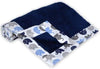Soul Fiber by Urban Space Newborn Baby Soft Swaddling Blanket, Wrapping Sheet Cum Baby Blanket, Printed Blanket 76 cm x 101 cm 