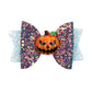 Love Sweety Baby Rose Halloween Headband Infant Pumpkin Hairband Bow Hair Clips (2Pc Shiny A)