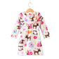 Tollion Toddlers/Kids Hooded Robe Soft Fleece Bathrobe Children Pajamas Baby Plush Robe (Bird, 4T)