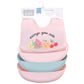 Hudson Baby Unisex Baby Silicone Bibs, Cute Fruit, One Size