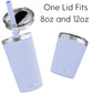 Cupkin Stackable Stainless Steel Kids Cup Smoothie Tumbler, Powder Coated Insulated Tumblers, Bpa Free Lid And Silicone Straw 8
