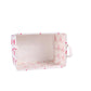 Flamingo Rectangular Storage Basket, Collapsible Storage Basket, Waterproof Coated Storage Box With Handle. Used To Organize Chi