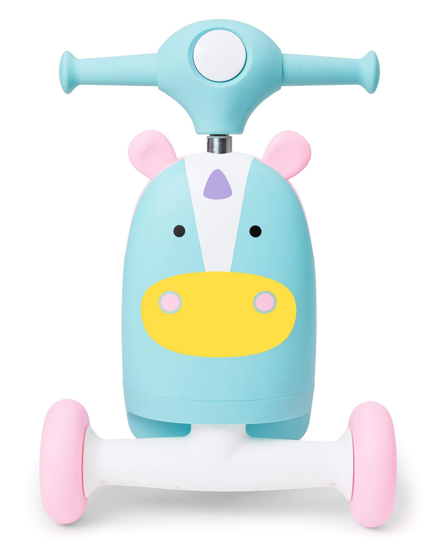 Skip Hop 3-In-1 Baby Activity Push Walker To Toddler Scooter, Zoo Unicorn