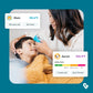 Kinsa Quickscan Smart Thermometer - No-Touch, Contactless Digital Forehead Thermometer For Babies, Kids, Adults - Works With A S