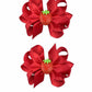 Strawberry Snap Clips Baby Girls Fruit Hair Bow Clips Strawberry Hair Ring Tie BBW24 (Set-M)