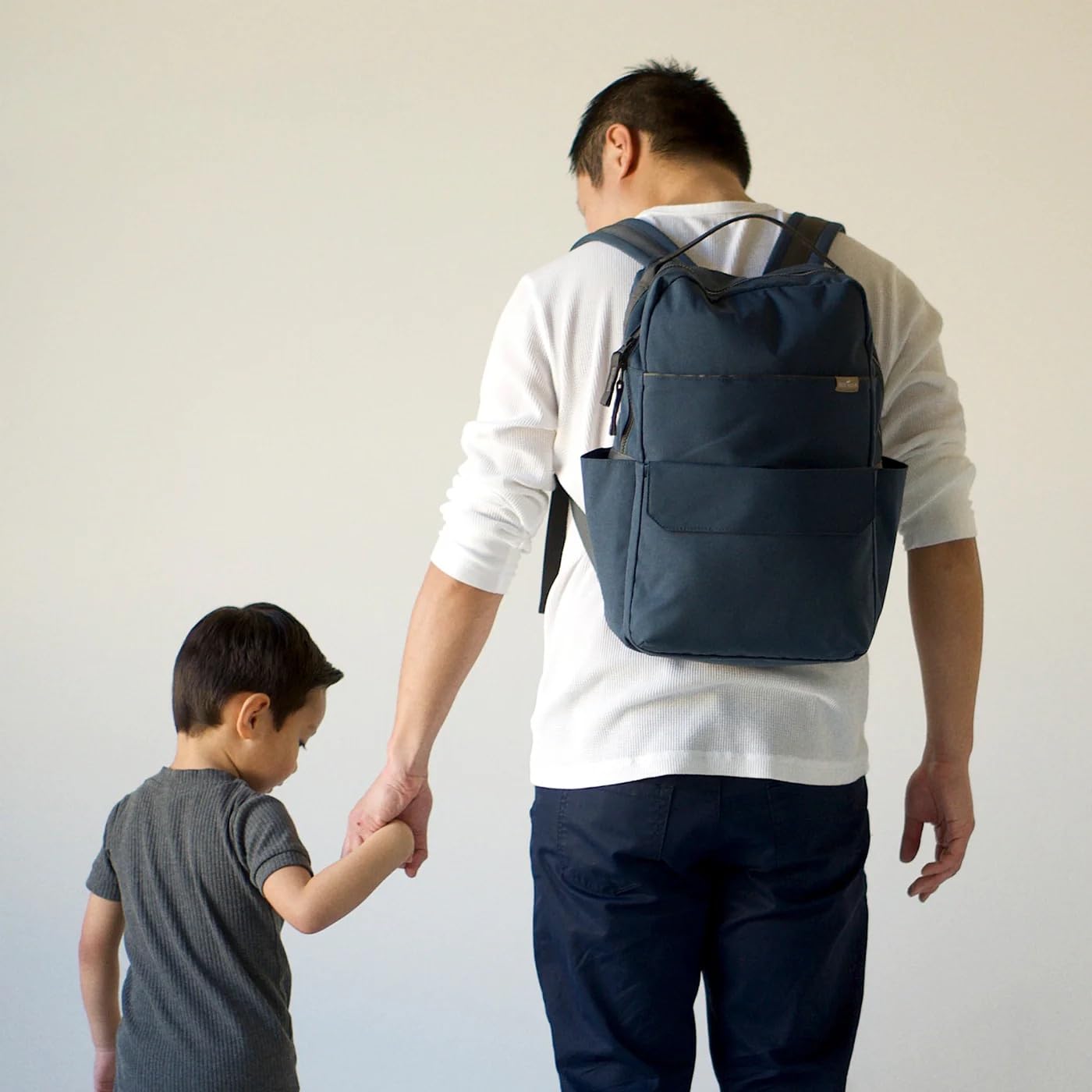 Red Rovr Roo Backpack | Lightweight Diaper Bag With Changing Pad | Large Capacity | Multifunctional Travel Pack | Exterior And I