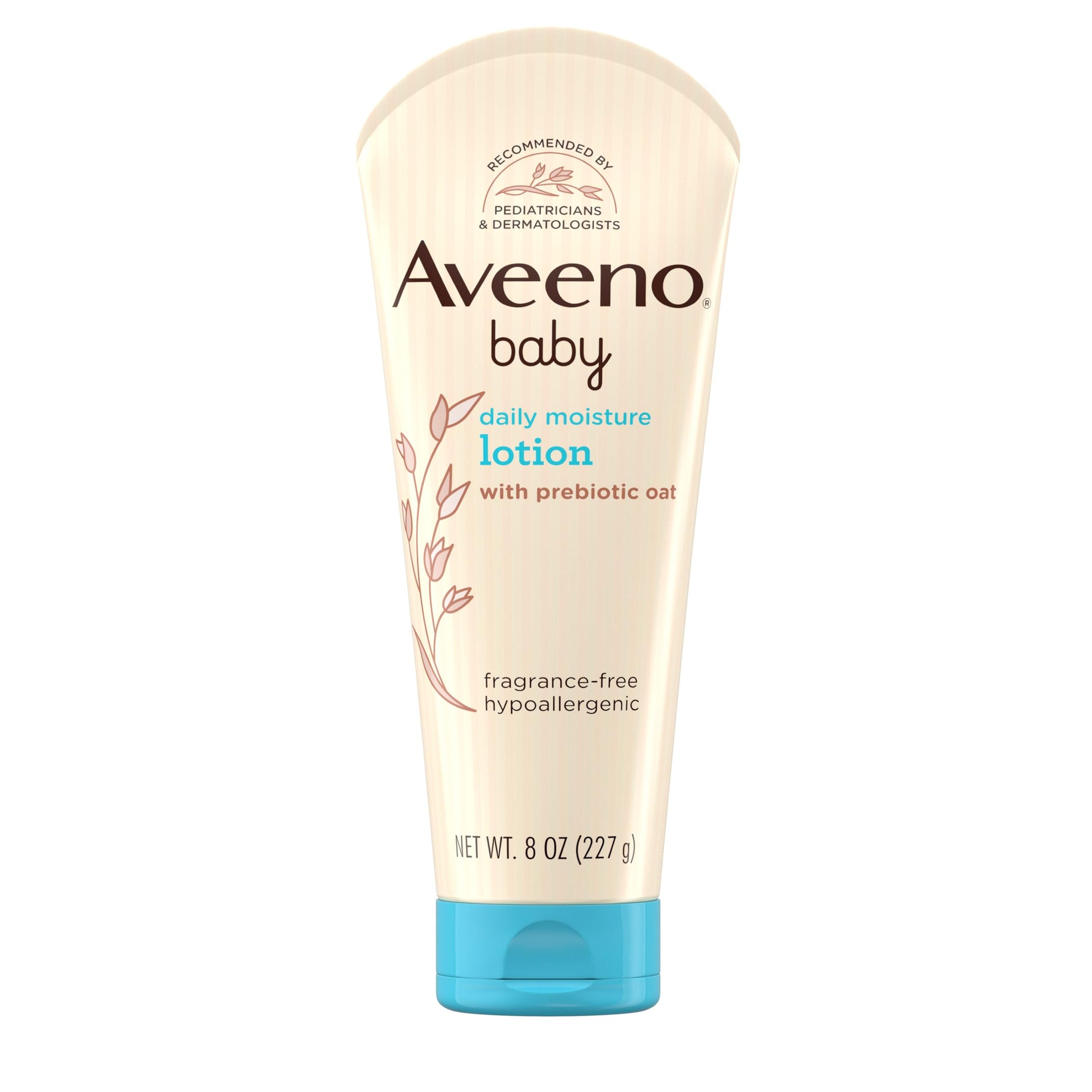 Aveeno Baby Daily Moisture Body Lotion For Sensitive Skin, Hypoallergenic Moisturizing Baby Lotion With Nourishing Oatmeal To De