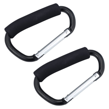 Jialeey Grocery Bag Shopping Bag Holder Handle Carrier Tool Multi Purpose Snap Hook Stroller Hook Set Organizer Accessories With