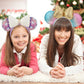 Rcjera Minnie Sequin Mouse Ears Headband For Women Girls Boys, Sequin Bow Headbands Classic Glitter Party Princess Decoration Co