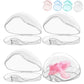 Smlpuame Pacifier Case,4 Pack Bpa Free Pacifier Holder Case,Transparent Container Box For Baby Binky(Not Included),Essential Pac