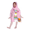 Hooded Kids Beach Towels - Toddler Bath Towel Girls Boys Swim Cover-Ups For Ages 1 To 6 Kids Pool Towels Quick Dry Lightweight S