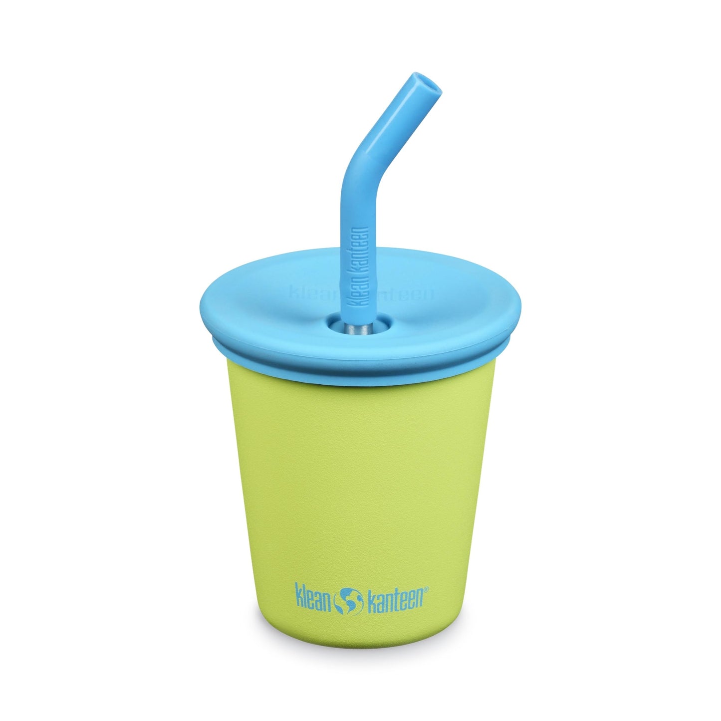 Klean Kanteen 10oz Kids Cup with Straw Lid - Juicy Pear