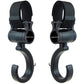 Stroller Hooks, Babyfond 2 Pack Of Multifunctional Hooks, 360-Degree Rotating Firm Non-Slip Stroller Hook For Buggy, Baby Carrie