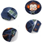 Chumhey Baby & Toddler Boys Jean Overalls Pants Set,Blue,18-24 Months
