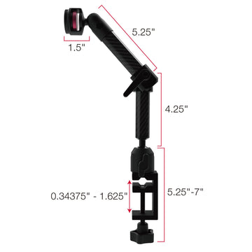 The Joy Factory Magconnect Carbon Fiber C-Clamp Dual Arm Mount (Mount Only) Mmu116