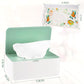 Whiidoom Diaper Wipes Dispenser Wipes Holder, Wipes Tissue Case Keeps Wipes Fresh Tissue Wipes Container With Lid (Green)