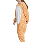 Abenca Kids Deer Onesie Pajamas Christmas Halloween Animal Cosplay Sleepwear Costume (Deer, 11-12 Years)
