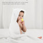 Faverdiiy Hooded Baby Towels For Newborn, 35X35 Inch 3 Pack 100% Muslin Cotton Baby Bath Towel, Soft Baby Beach Towels With Hood