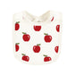 Touched By Nature Unisex Baby Organic Cotton Bibs, Fruits And Veggies, One Size