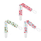 Babygoal Pacifier Clips, 6 Pack Pacifier Holder For Boys And Girls Fits Most Pacifier Styles & Baby Teething Toys And Baby Gift