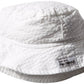 Flap Happy Baby Toddler Girls' Upf 50+ Bucket Hat, Vanilla Stripe Seersucker, X-Large (2Yrs+)