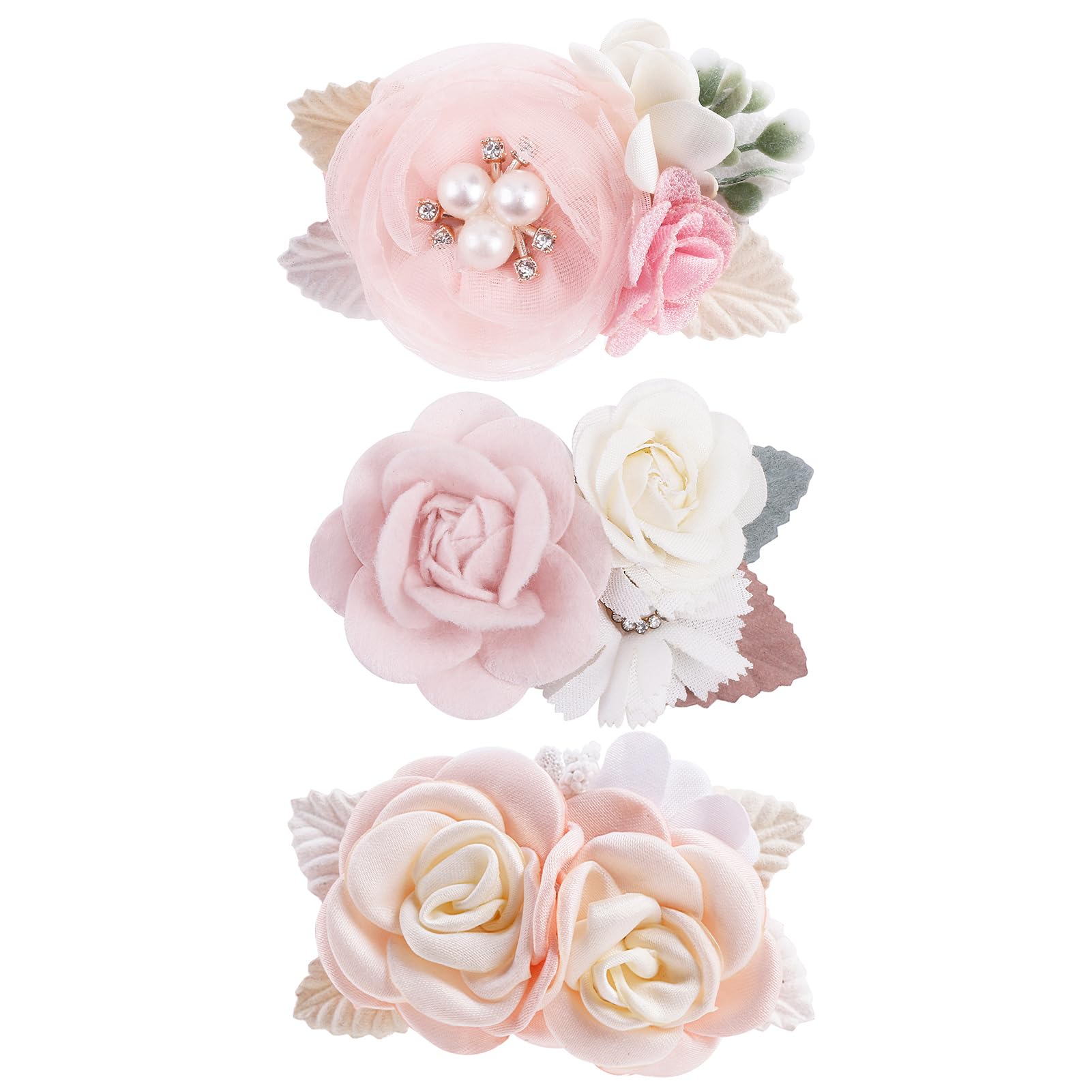 Flower Hair Clip Bfnaagirl Baby Girl Hair Bows Hair Accessories Alligator Clips For Infants Toddlers Gift (One Size, Flower8058)