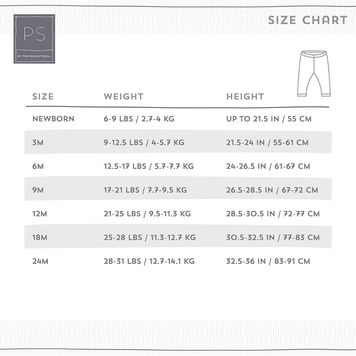 The Peanutshell 5 Pack Baby Boy Or Girl Pants Set - 100% Cotton Toddler Pants, 12-18 Boy Or Girl Clothes For Toddlers And Babies