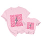 Mommy And Me Valentines Outfits: Boys Girls Toddler T-Shirt Valentine'S Day Shirts Cute Kid Gifts Tee Matching Tee Tops Pink