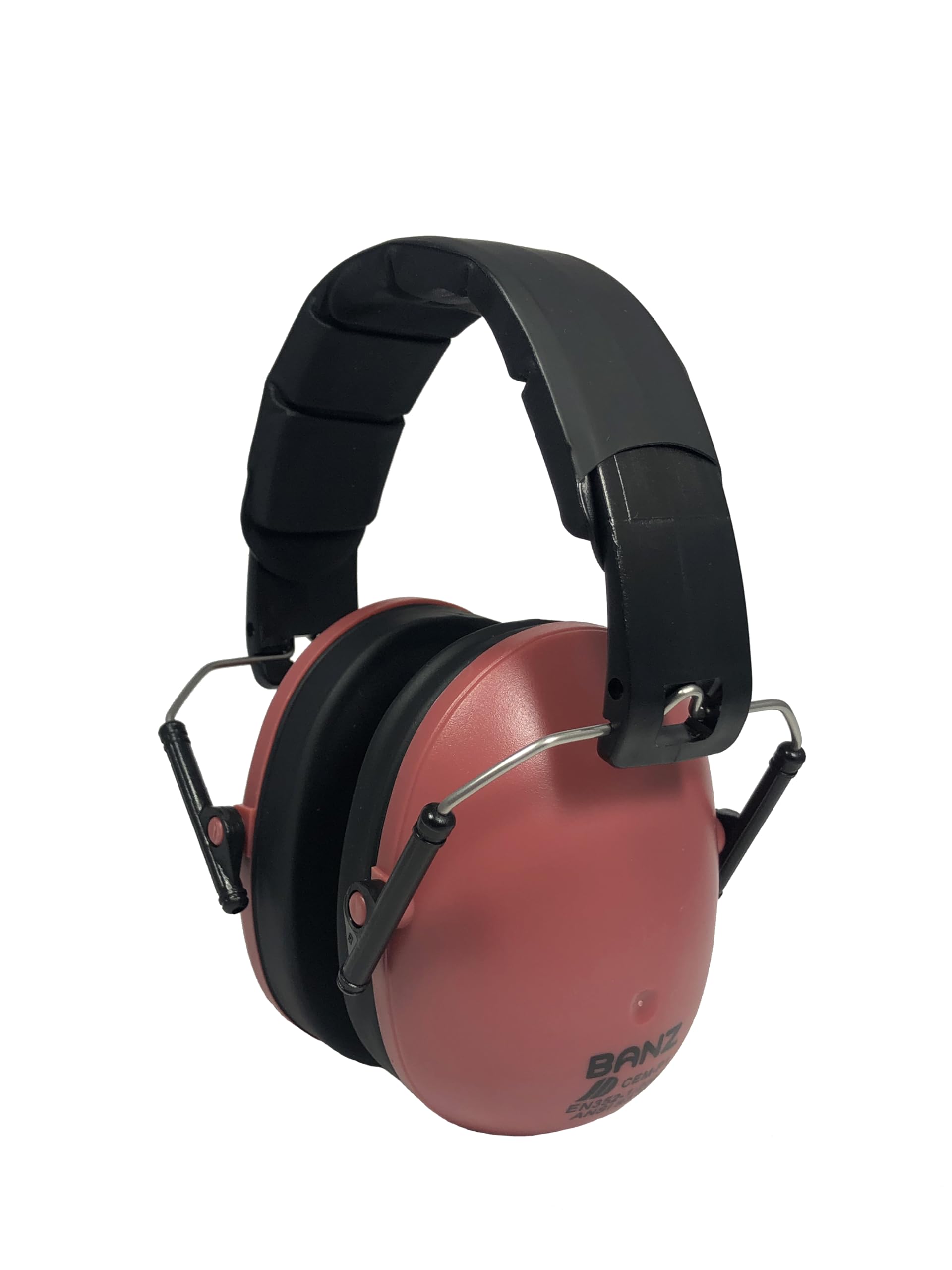 BANZ Kids Hearing Protection Earmuffs Maroon 2-10