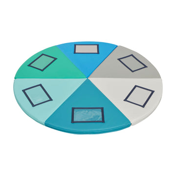 Ecr4Kids Softzone Picture Me Play Mat, Activity Mat, Contemporary