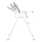 Baby Trend Adapt Plus 6-In-1 Ez Clean High Chair To Toddler Chair, Orbits White