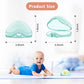 Smlpuame Pacifier Case,6 Pack Bpa Free Pacifier Holder Case,Transparent Container Box For Baby Binky(Not Included),Essential Pac