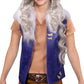 Disguise Addison Warewolf Costume, Disney Zombies-2 Outfit, Kids Ware-Wolf Outfit, Classic Child Size Medium (7-8), Brown & Purp