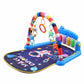 Play Nation Baby Kick&Play Piano Play Gym With 5 Hanging Rattles&Lights Music Infant Crawling Baby Play Mat Carpet,Activity Pla