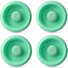 TB Tbuymax 4pc Pump Seals Compatible with Elvie Stride Diaphragm, Replacement Food Grade Silicone Breast Pump Accessories, Compa