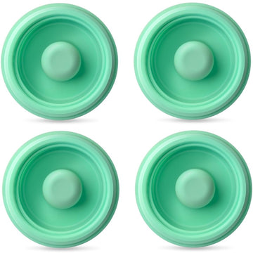TB Tbuymax 4pc Pump Seals Compatible with Elvie Stride Diaphragm, Replacement Food Grade Silicone Breast Pump Accessories, Compa