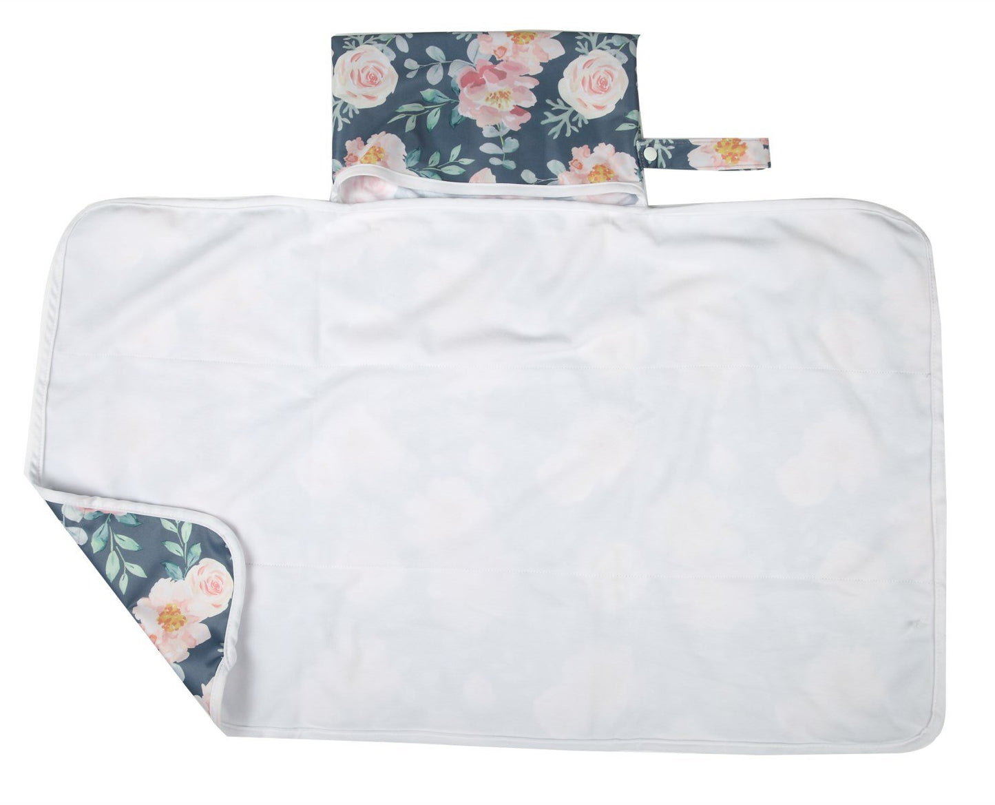 Sigzagor Baby Diaper Changing Mat Pad Portable Foldable Washable Compact Travel Nappy Waterproof Play Mat 30inx18.5in for Girls 