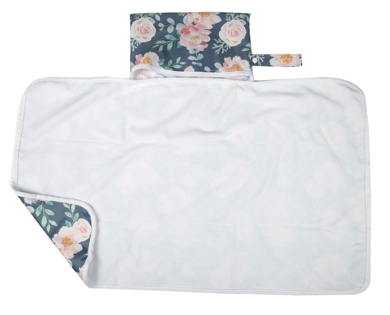 Sigzagor Baby Diaper Changing Mat Pad Portable Foldable Washable Compact Travel Nappy Waterproof Play Mat 30inx18.5in for Girls 
